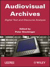 Audiovisual Archives (eBook): Digital Text and Discourse Analysis